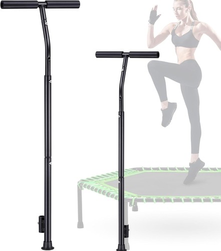 Rebounder Handle Bar Only, 3 Levels Adjustable Stabilizer for Black