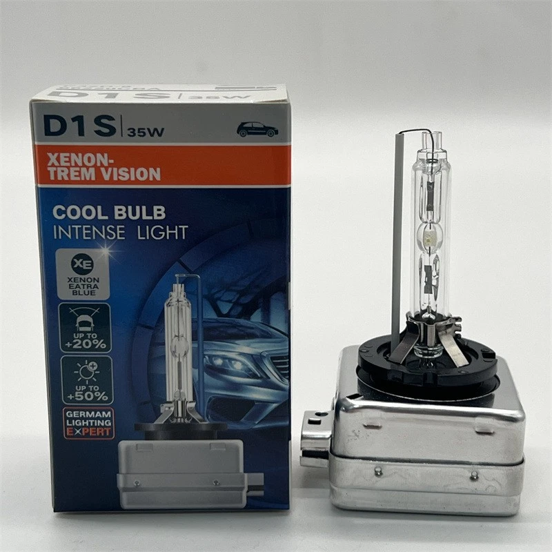 2PCS NEW PAIR OSRAM XENARC D1S 66144CBI Cool Blue 5500K HID XENON LIGHT BULB- - Image 2 of 2