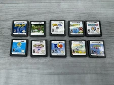 Lot Of 10 Different Nintendo DS Games CARTRIDGES ONLY FAST SHIP