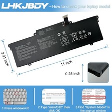C31N1914 Laptop Battery Replacement for Asus ZenBook 13 UX425UG ZenBook 14....