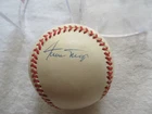 Willie Mays , "Official National League Autographed"  Baseball