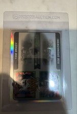 2021 Panini Classics - Classic Combos Tom Brady, Rob Gronkowski #CC-TR Silver