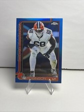 Topps Chrome 2025 Cam Robinson Blue Parallel #124 /150 Cleveland Browns NFL