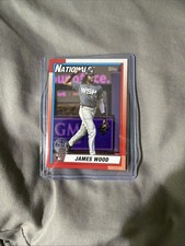 2025 Topps Series 1 - 1990 Topps Baseball James Wood #T90-39 (RC)