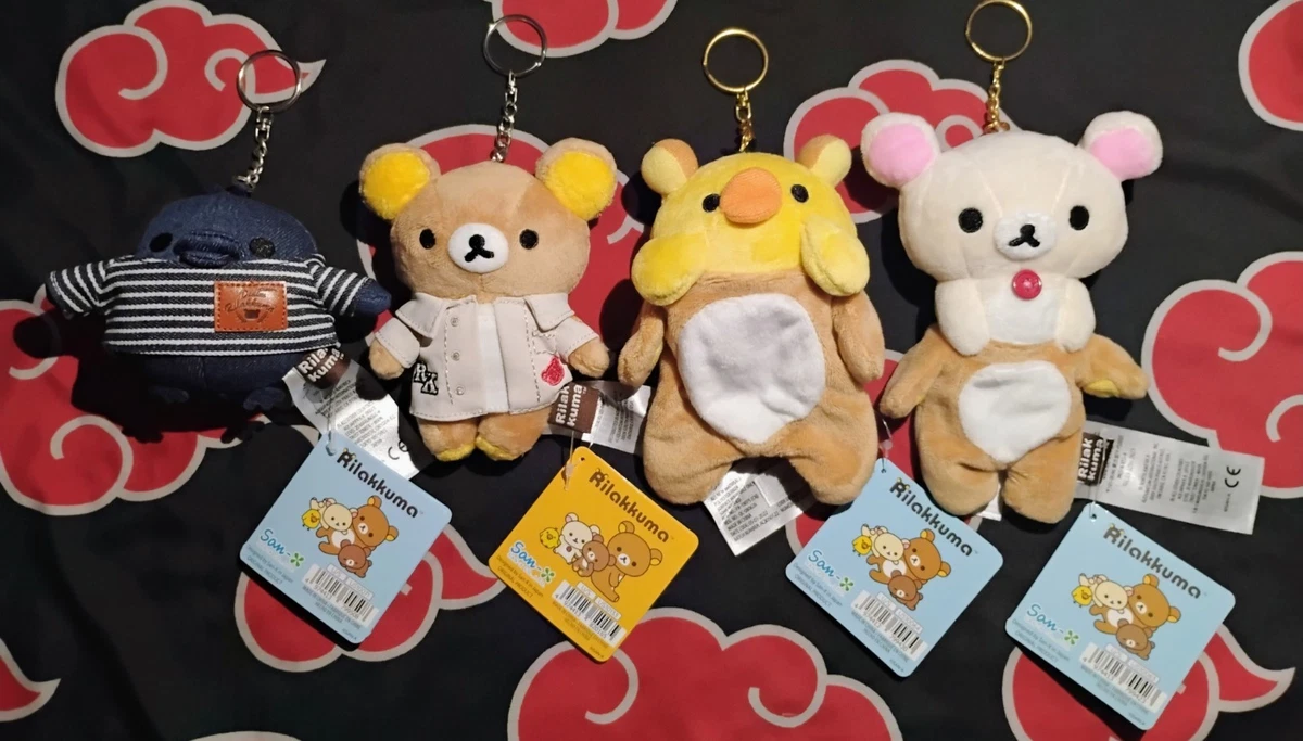 ♯Kpm21DZリラックマI LOVEリラックマレリーフキーチェーン全6種
