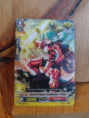 VANGUARD CARD FIGHT!! Sacred Spear Eradicator, Pollux BT10/087EN C