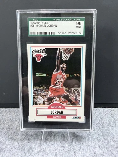 1990 Fleer Jordan SGC 10