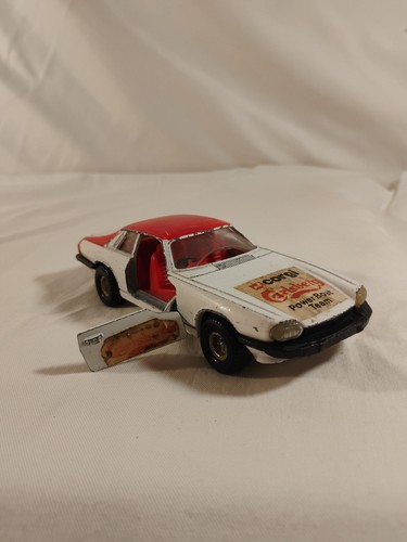 🔥Corgi Diecast Jaguar XJS Carlsberg Power Boat Team 1/43 Model Beer Ad Vintage - Picture 2 of 6