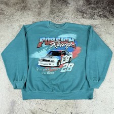 Pacsun Foreign Racing BMW E30 M3 Graphic Crewneck Sweatshirt Blue Size Medium