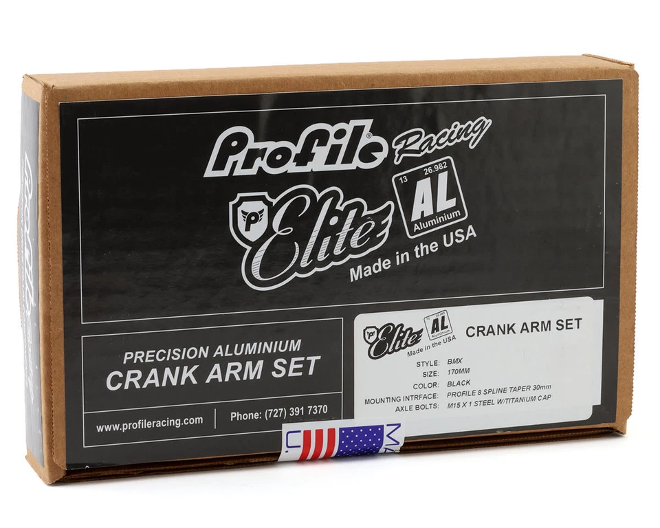 Bielas de aluminio Profile Racing Elite (negras) Foto 2 de 2