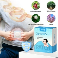 10pcs Diarrhea Relief Patch Stomach Soothing Abdominal Pad Digestive Comfort pad
