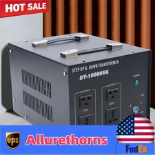10000 Watt Voltage Converter Transformer Heavy Duty Step Up / Down 220V ~ 110V
