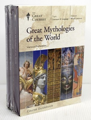 The Great Courses Great Mythologies of the World SEALED Guidebook & DVD Lectures
