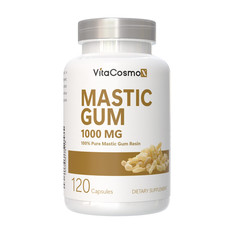 VitaCosmoX Mastic Gum 1000mg 120 Capsules | Non-GMO & Gluten Free