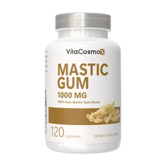 VitaCosmoX Mastic Gum 1000mg 120 Capsules | Non-GMO & Gluten Free