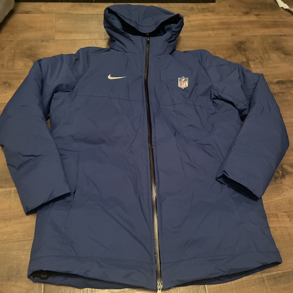 Nike NFL Equipment Sideline Storm Parka Jacket 550 Winter Coat