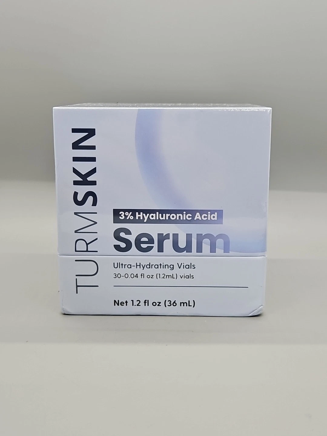 {E} Turmskin 3% Hyaluronic Acid Serum 30 Vials Ultra Hydrating SEALED