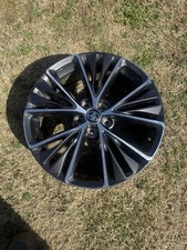 Toyota Prius 2023 2024 75285 95628 aluminum OEM wheel rim 19 x 6.5 CnC Dark Char