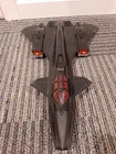 vintage 1986 Hasbro G.I. Joe Cobra Night Raven jet Incomplete