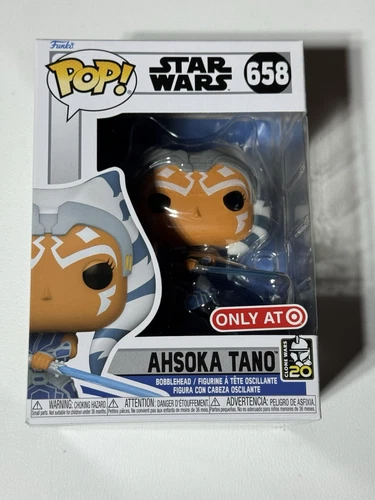 Funko Pop! Star Wars: Clone Wars #658 Ahsoka Tano Target Exclusive w/Protector