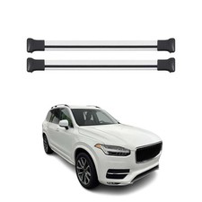 Roof Rack Cross Bars Luggage Carrier For Volvo Xc90 2003-2014 Gray 2pcs