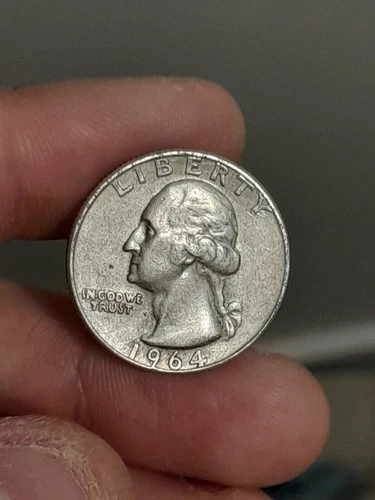 1964- D Washington Quarter (#A)