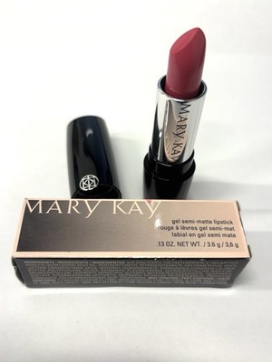 Mary Kay Gel Semi-Matte Lipstick TRADEMARK PINK 141480 New in Box FREE SHIPPING