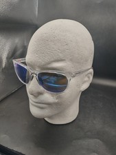 Oakley Leadline Clear/Sapphire Polarized Sunglasses OO9473-0856 56-17-139  Bag