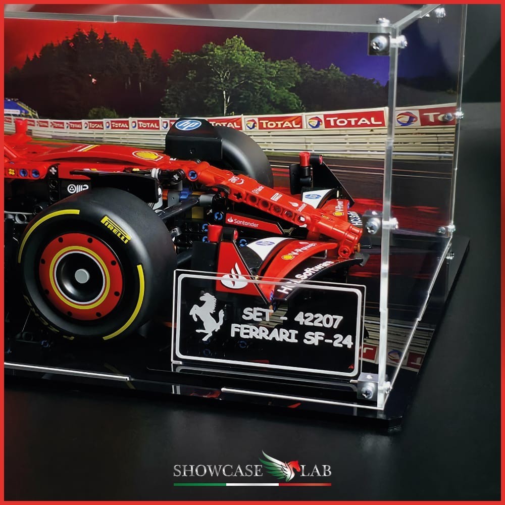 TECA IN PLEXIGLASS ACRILICO-SHOWCASE-TECA PER SET LEGO® 10274 ECTO 1-GHOST foto 3