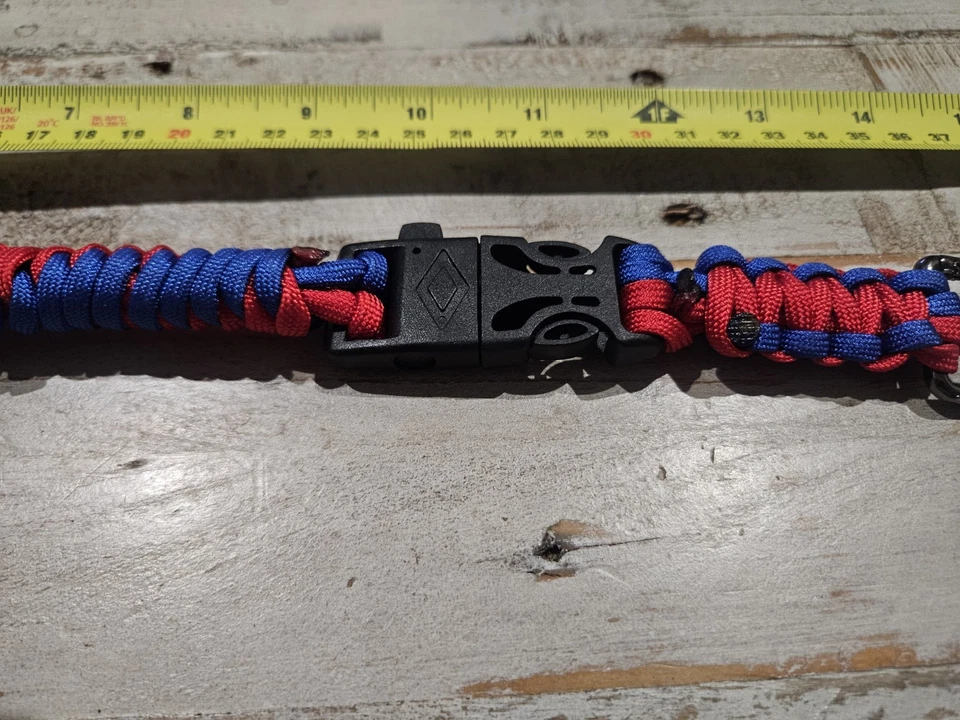 Atlanta Braves Baseball MLB Goods Apparel Lamyard Paracord Keychain Tatical - Image 4 of 4