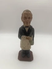 Vintage Barware Syroco Wood Butler Waiter Figural Corkscrew charming piece