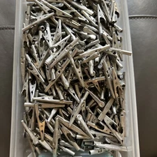 Lot of 50: Mueller 60 series zinc alligator clips