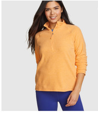 Eddie Bauer Women's Quest Fleece 1/4-Zip - Solid - Size M - New - 2024