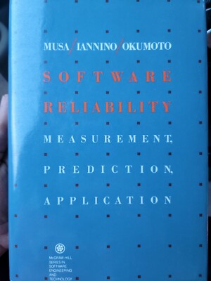 Software Reliability  Measurement  Prediction  Application  MCGRA. HARDCOVER....