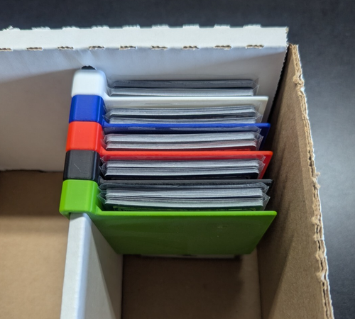 Card Divider with Retaining Clip - Picture 4 of 12