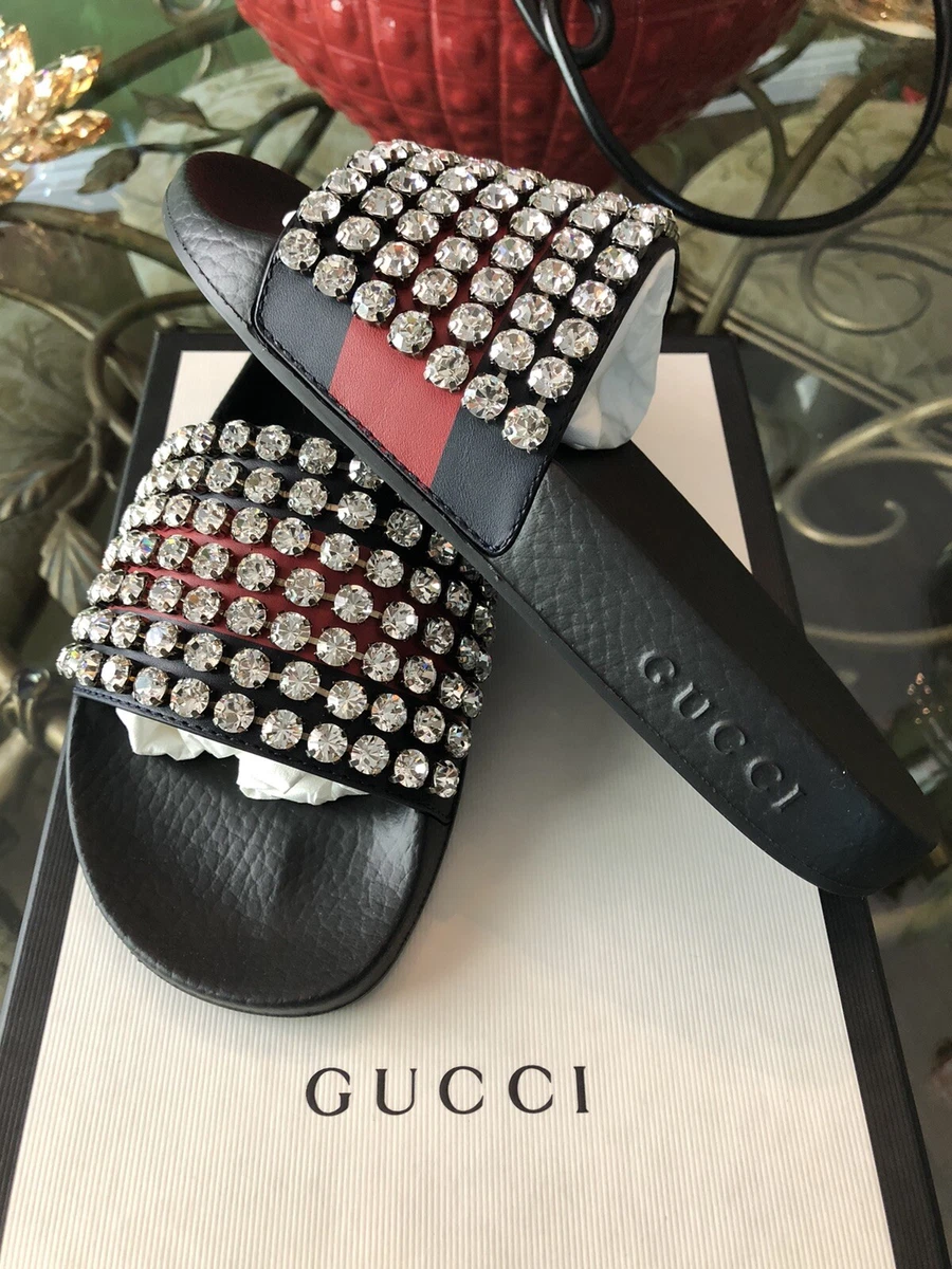 Gucci slides top diamond price