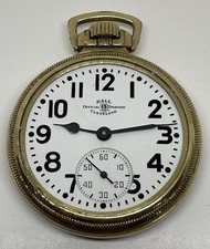 BALL 999B POCKET WATCH / Cleveland Ohio 16s / 6 Positions / 21 Jewels Runs