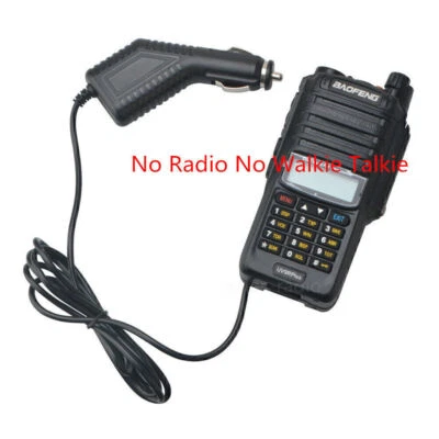 MARKENLOS 12V Battery Eliminator Autoladegerät für BaoFeng BF-9700 A58 UV-9R Plus Radio