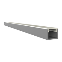 Led Aluminium Profil A0 2 Meter Schmales F. Led Streifen Bis 8Mm Breit Incl. Abd
