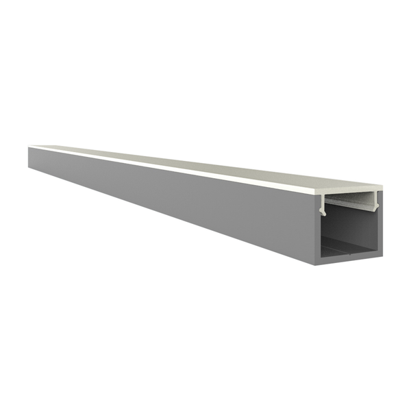 Led Aluminium Profil A0 2 Meter Schmales F. Led Streifen Bis 8Mm Breit Incl. Abd-image