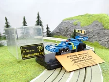 AURORA AFX | TYRELL P34 F1 SIXWHEELER | blu - yel #4 | NEW | ULTRA HTF | BXD !!!