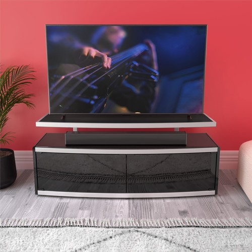 AVF Stage Rectangular TV Stand - STG1250A Adjustable Height & 4 x Colour Options - Picture 4 of 11