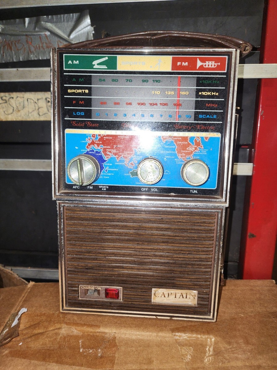 マルチバンド　ラジオ　レトロ　Solid State multi-band Overture Solid-state Multi Band Vintage Works Radio Made in
