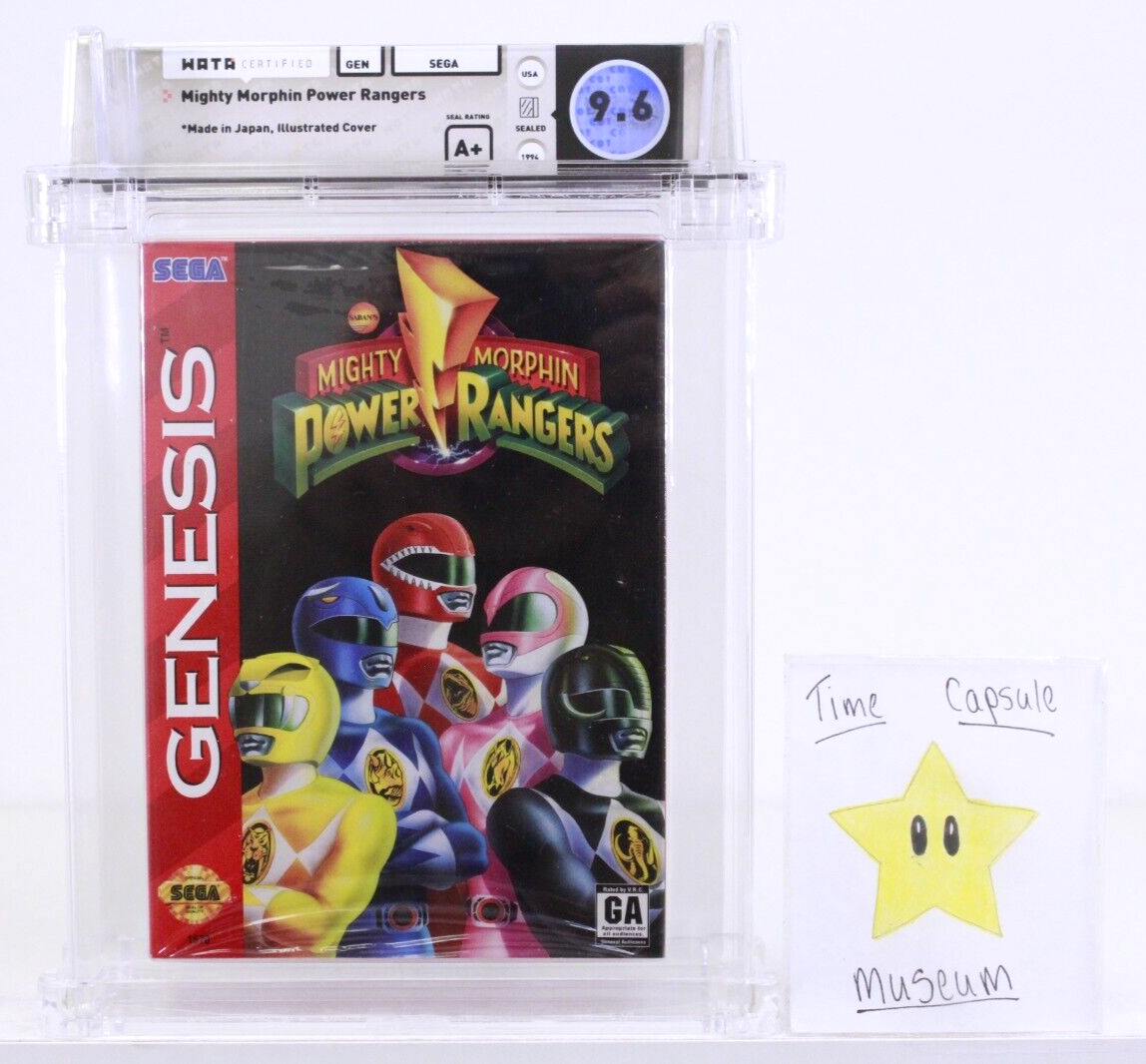 (新品未開封) Mighty Morphin Power Rangers Mighty Morphin Power Rangers (Sega Genesis, 1994) for sale