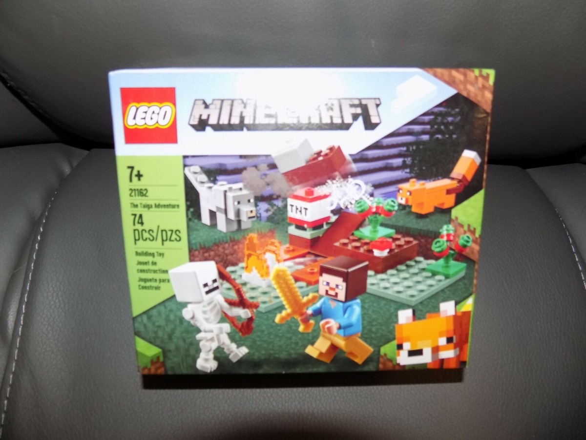 LEGO Minecraft The Taiga Adventure 21162 Playset Building Kit