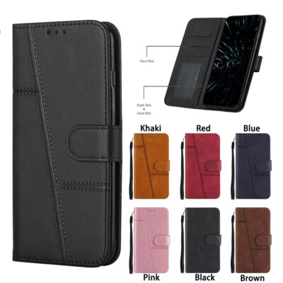 Magnetic Leather Flip Card Wallet Case For iPhone 17 Pro Max 16 15 14 13 12 11 7