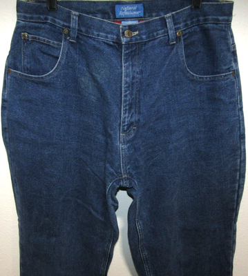 NATURAL REFLECTIONS FLANNEL LINED DENIM JEANS WOMENS PLUS SIZE 16 | eBay