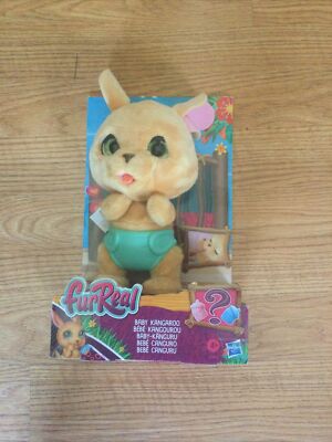 Fur Real  Kangaroo Baby Joey Interactive Pet Friend Toy Plush Animal FurReal