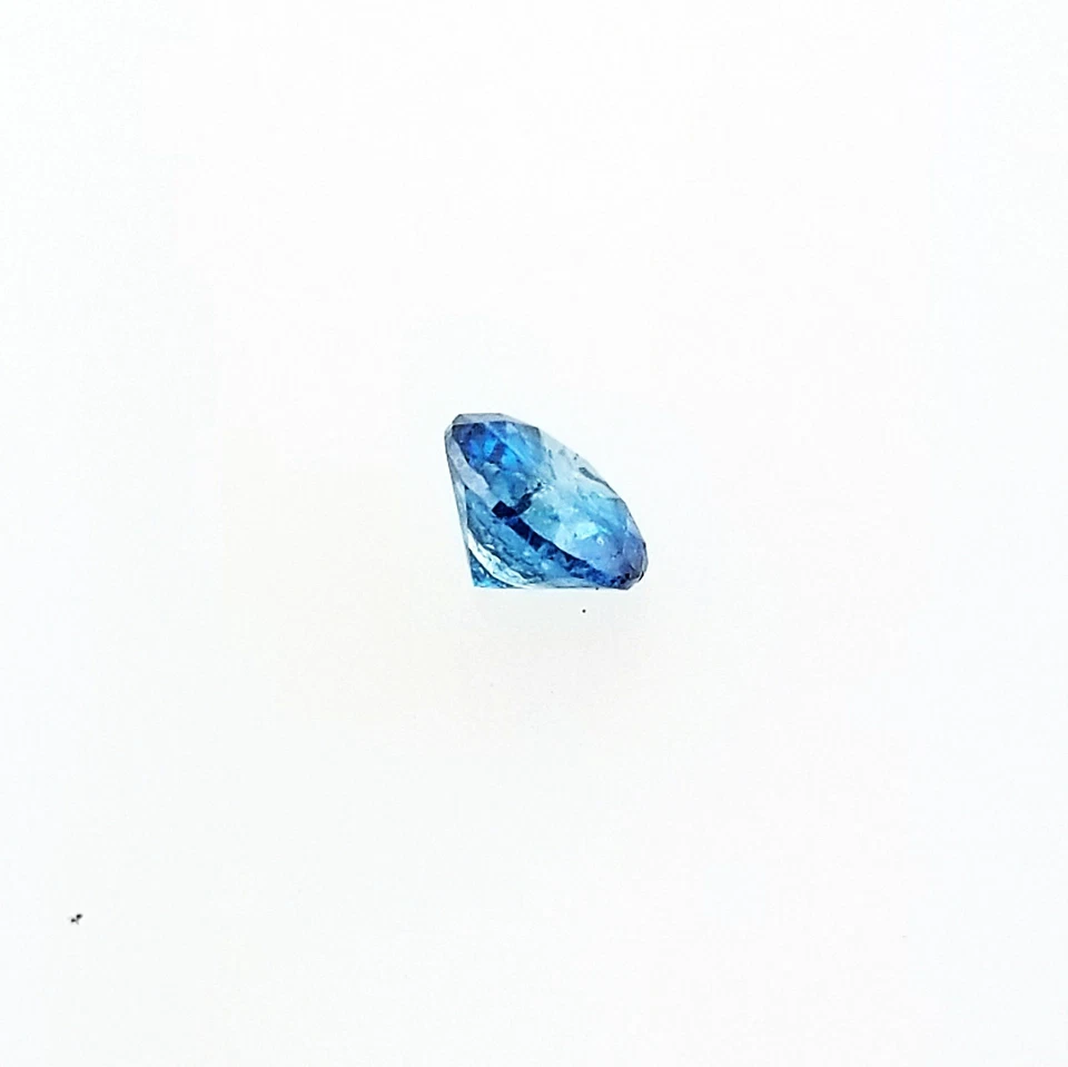 0.37 CT Fancy VIVID BLUE Color Natural Loose Diamond Round Cut Brilliant - Image 4 of 4