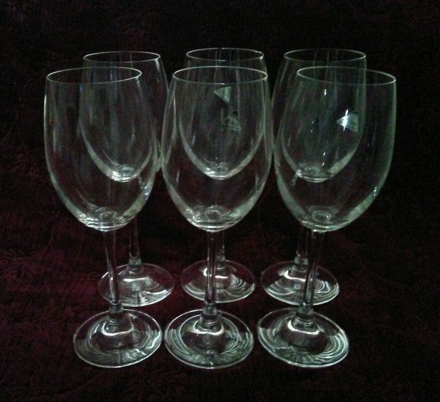 Rosenthal DI VINO White Wine Glasses 8 1/4 in. Set of 6 FREE U.S